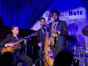 The Juilliard Jazz Duke Ellington Ensemble performs at the Blue Note. IAN SHANTZ/TORONTO SUN