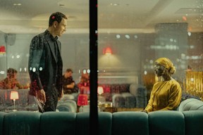Michael Fassbender and Jodie Turner Smith