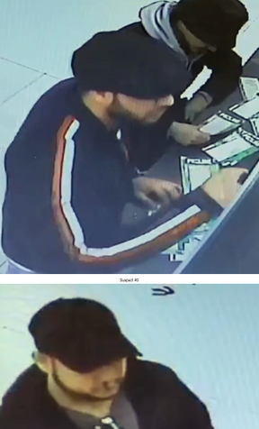 Three lottery tickets theft suspects
