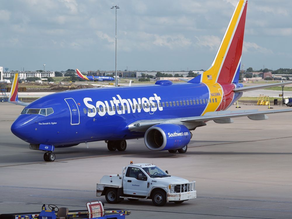 Bullet strikes Southwest plane without injuries at Dallas airport ...