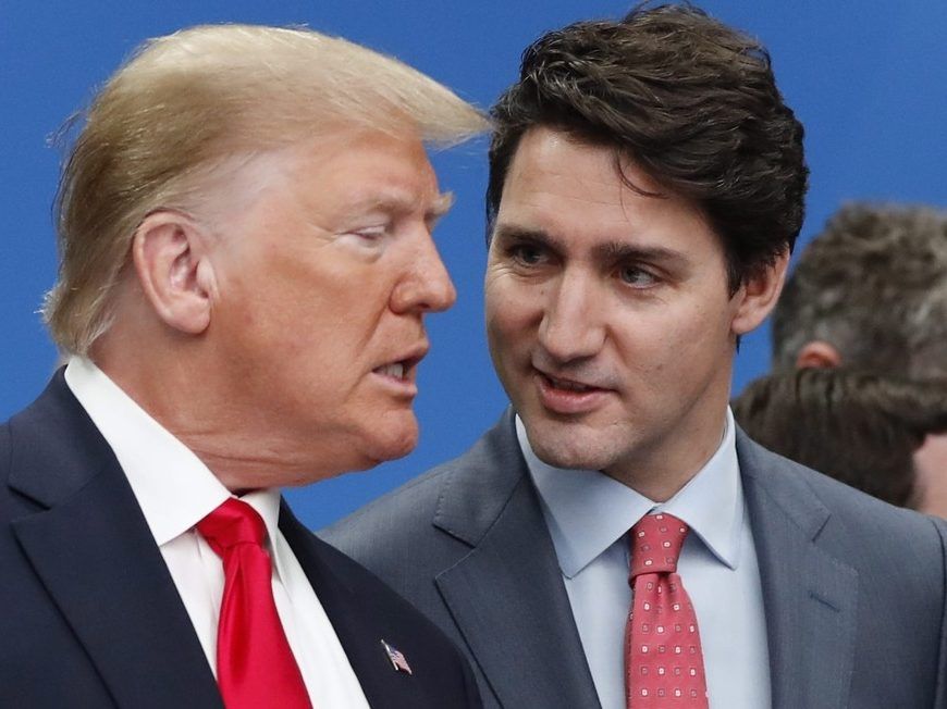 Trudeau mocked for seeming to copy Trump dance: 'Can't even do it right'