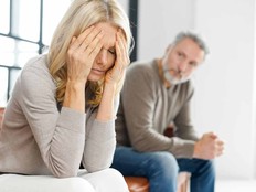 A girlfriend's talk with a man's ex has led to trust issues.