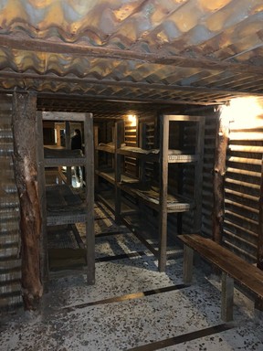 The Passchendaele Museum in Zonnebeke, Belgium, allows visitors to experience the life in an underground bunker that soldiers endured during the First World War.