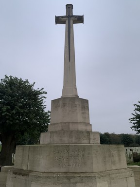 Essex Farm Cemetery near Ypres, Belgium, is known worldwide as the site where Lt.-Col. John McCrae, a Canadian doctor in the First World War, penned his memorial poem In Flanders Fields.