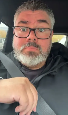 Leonard is freaking out. INSTAGRAM