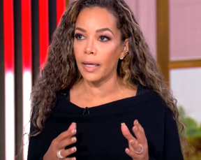 PARTLY CLOUDY: View villain Sunny Hostin blamed “uneducated white women” for the Harris loss. ABC/ SCREENGRAB