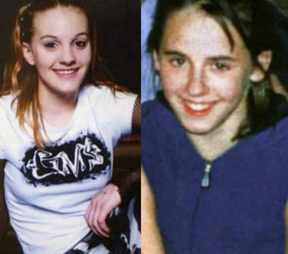 MURDER VICTIMS: Miranda Gaddis, 13, left, and Ashley Pond, 12.