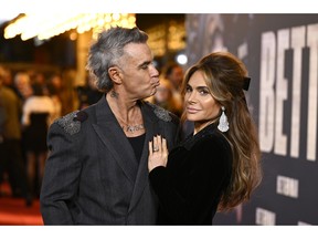 Robbie Williams and Ayda Field