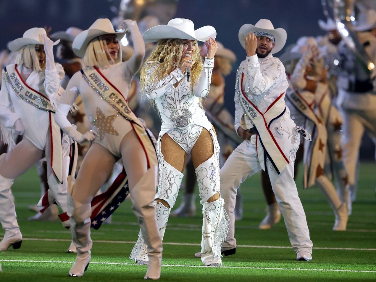 Beyonce’s performance highlighted Netflix’s NFL debut on Christmas Day