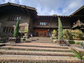 Exterior of the Gamble House in Pasadena
