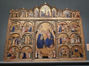 Artwork Coronation of the Virgin Altarpiece