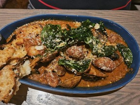 A seafood stew at Pez Coastal Kitchen