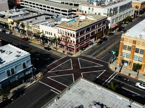 Old Pasadena is a vibrant area