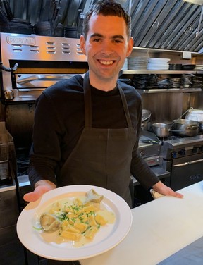 Top Chef Canada, Season 8 champion Francis Blais created a brilliant pasta dish with fresh goods procured at Jean Talon Market in Montreal. He was a guest judge on the Season 11 finale.