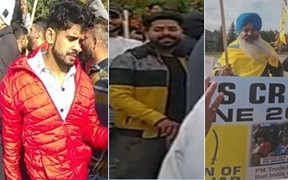Peel Regional Police say they need help to identify suspects after protests erupted in Brampton and Mississauga last month.