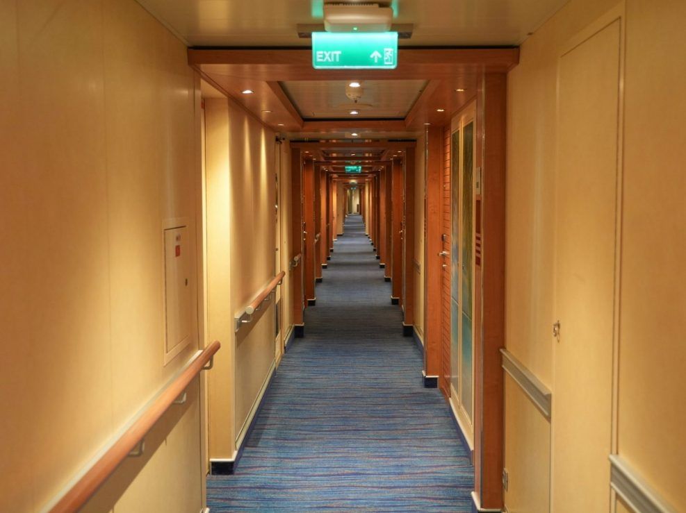 A passenger aboard a cruise ship that left a Los Angeles-area port has died after he flew into a rage and attacked staff.