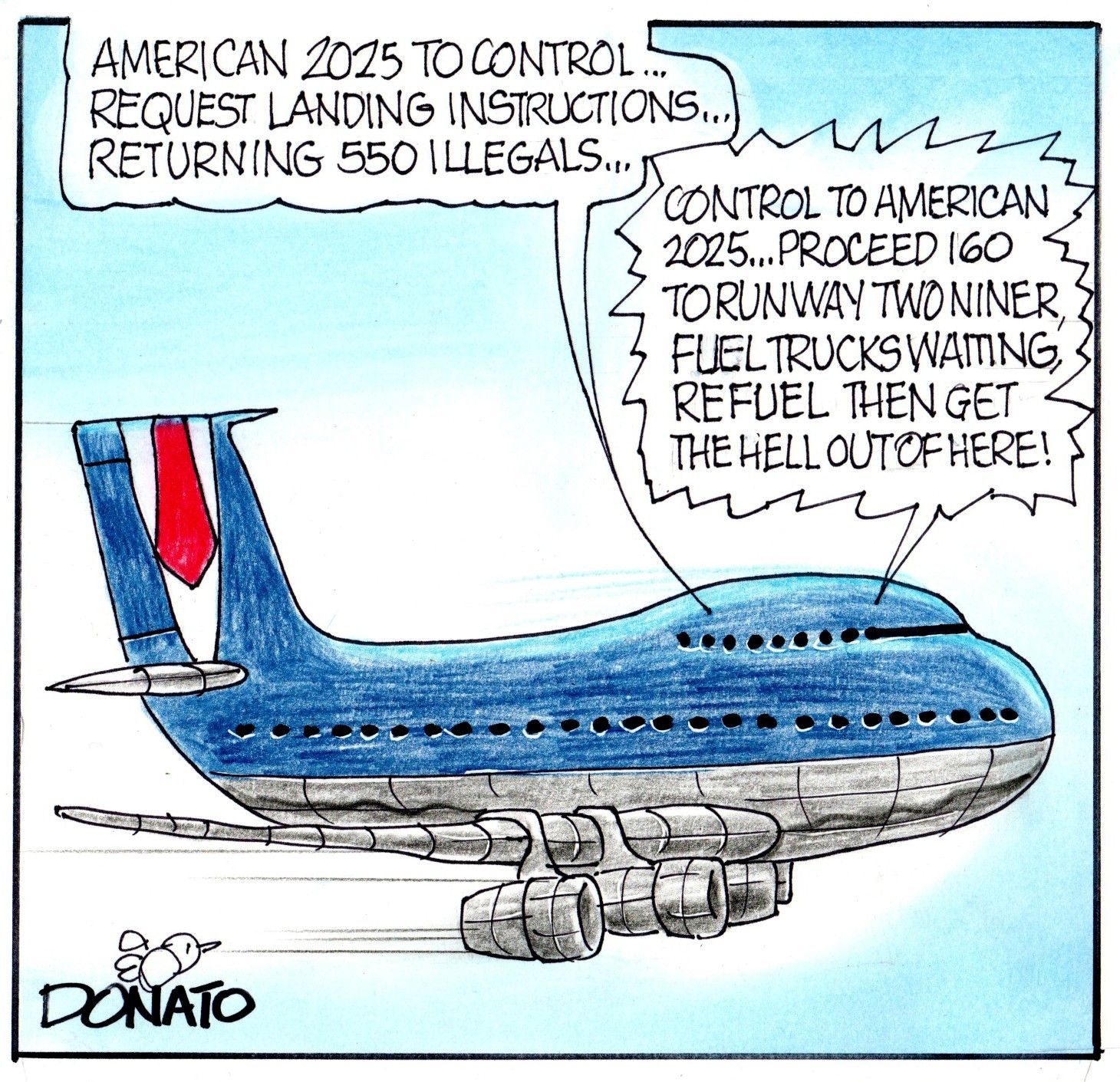 andy donato cartoon, dec. 8, 2024