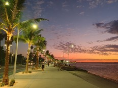 Malecon in La Paz