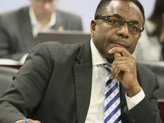 Councillor Michael Thompson is pictured at Toronto City Hall on Jan. 23, 2019.