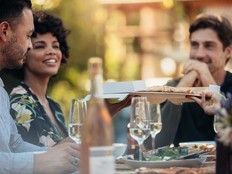 A boyfriend and his partner disagree on hosting house parties.