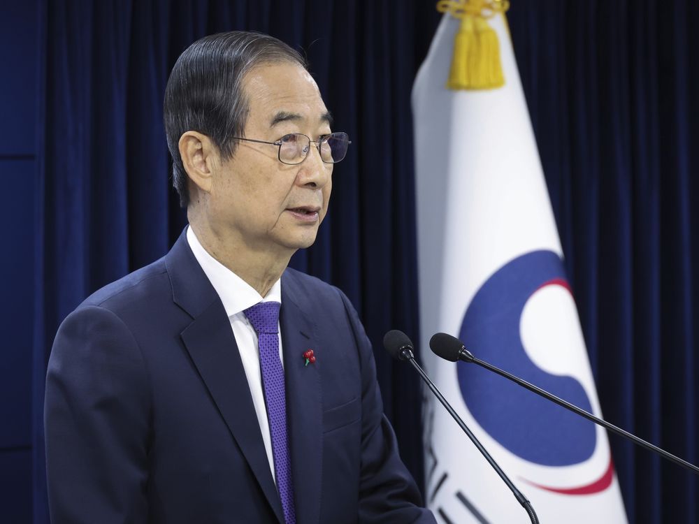 South Korea’s opposition-controlled National Assembly votes to impeach acting President Han