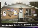 Emo Township in Nothern Ontrario has been ordered to a $10,000 pay a fine by the Ontario Human Rights Commission for not voting to fly a Pride flag -- photo courtesy of Borderland Pride