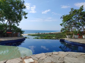 hotel pool view