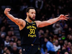 Stephen Curry of the Golden State Warriors