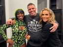 Desde la izquierda: Naomi, TJ Wilson y Netty Nidart.