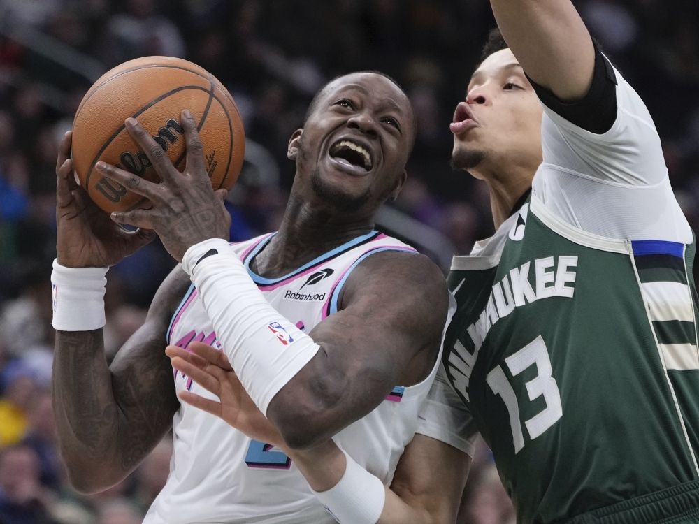 Miami golpeó a Milwaki Box Ryan Rollins de Terry Rosia.