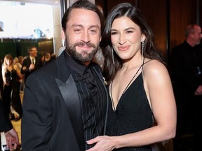 Kieran Culkin and Jazz Charton attend the 82nd annual Golden Globe Awards.