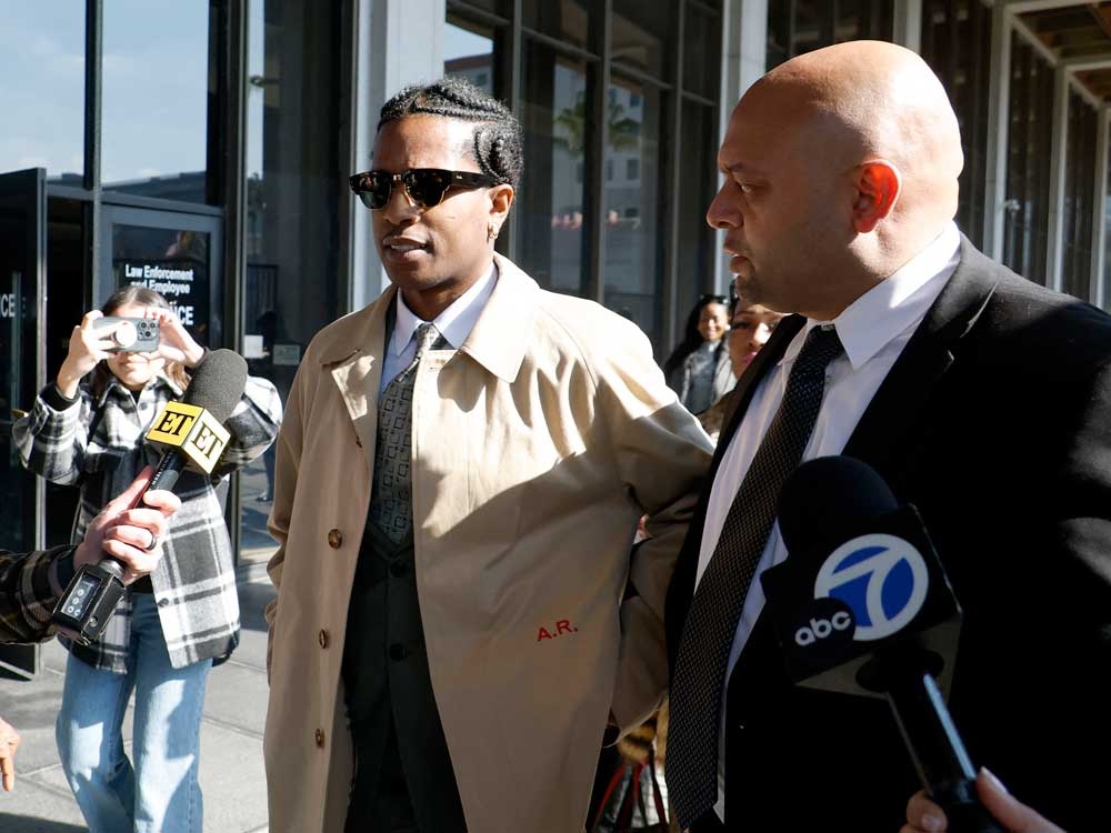 Rihanna Supports Rocky During Court Trial for Gun Charges