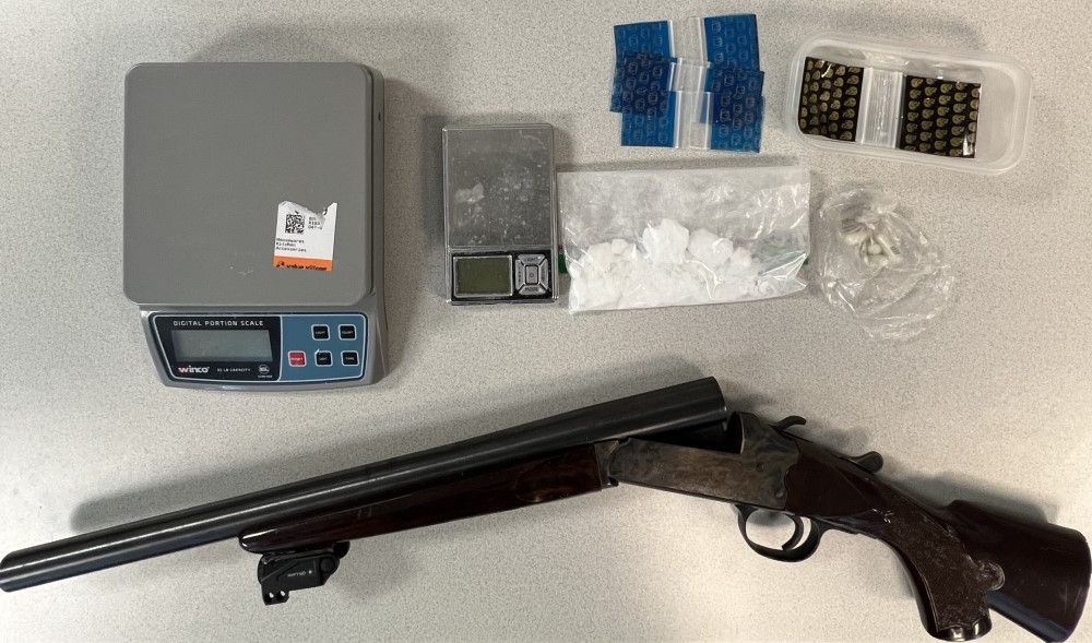 La policía de Hamilton dice que una persona enfrenta acusaciones de drogas y armas.