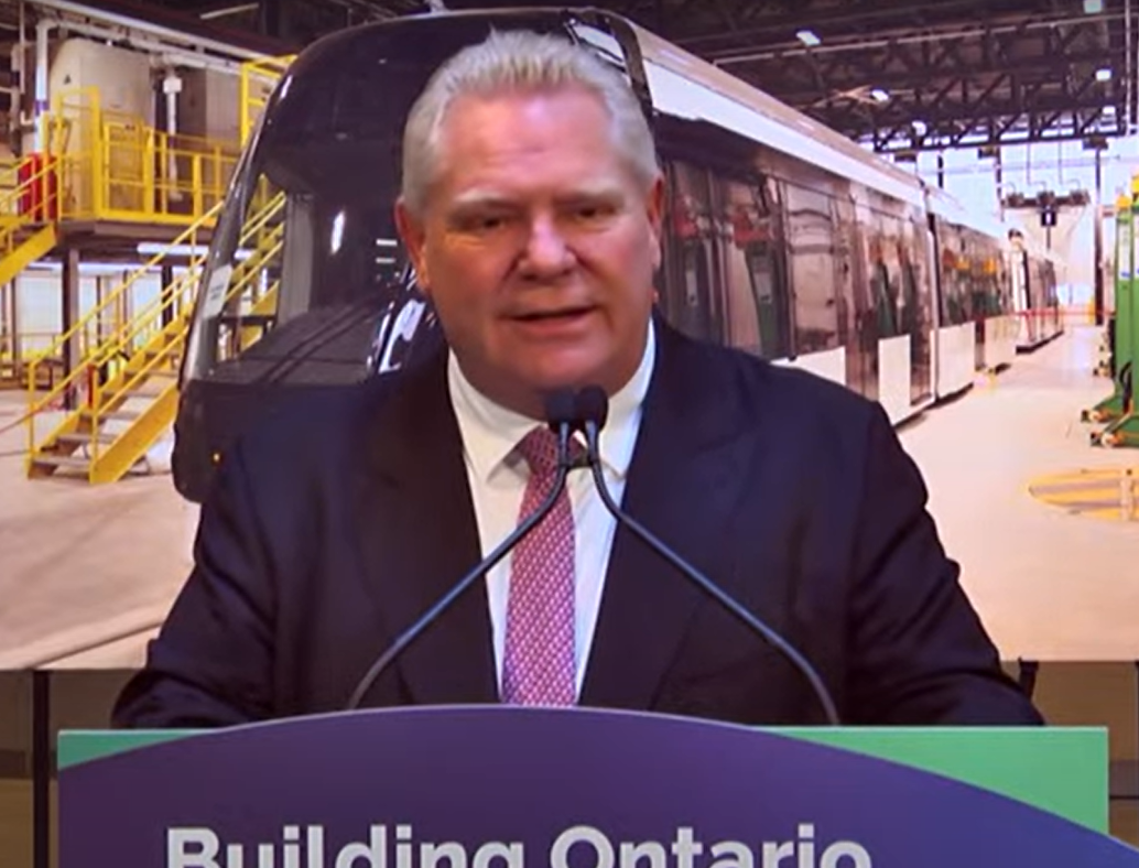 El primer ministro Doug Ford habló el viernes 24 de enero de 2025.