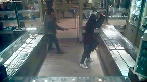 Jerry Sorani, the owner of Jewellery Forever in CF Markville shopping mall in Markham, scared off would-be thieves with a broomstick on Oct. 3, 2024.