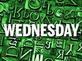 Wednesday letters