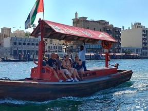 abra ferry boat in Dubai