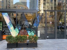 The iconic W outside the W Toronto hotel on Bloor St. E. in Toronto. JANE STEVENSON/TORONTO SUN