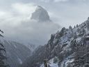 Una escena impresionante en Alemania en Suiza es la montaña Mattarhorn.