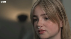 Alleged McDonald's victim Shelby. BBC/ SCREENGRAB