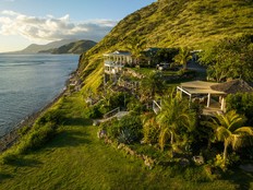 The Orchid Bay Beach Beach House Restaurant is a hit for foodies and sunset watchers alike. St. Kitts Tourism photo