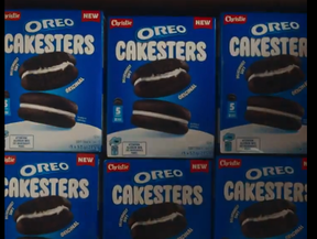 Boxes of Oreo Cakesters.