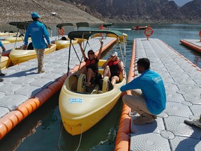 Hatta Dam kayaking