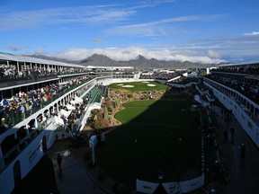 When a Par 3 turns into a party. The 16th at TPC Scottsdale's Stadium Course - a.k.a. the Coliseum - is now one of the most famous holes in golf. PGA Tour photo