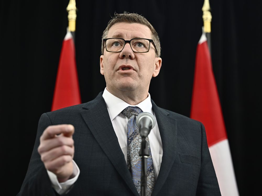 El primer ministro de Saskathawan, Scott MD, habló el miércoles 15 de enero de 2025 con la primera reunión de ministros en Ottawa.