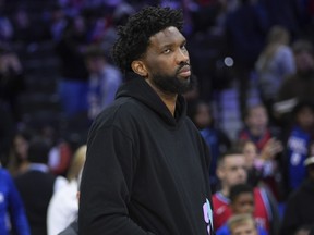 Philadelphia 76ers centre Joel Embiid will miss the rest of the 2024-25 season.