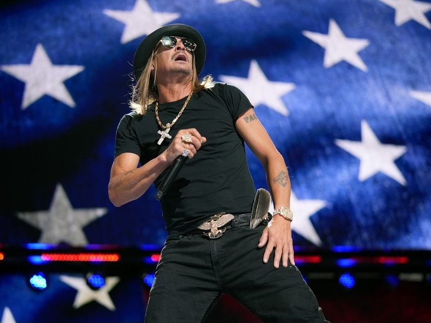 Kid Rock, health secretary team up in bizarre campaign video