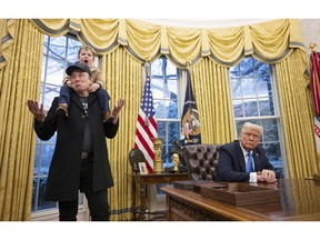 El hijo de Trump es la Casa Blanca