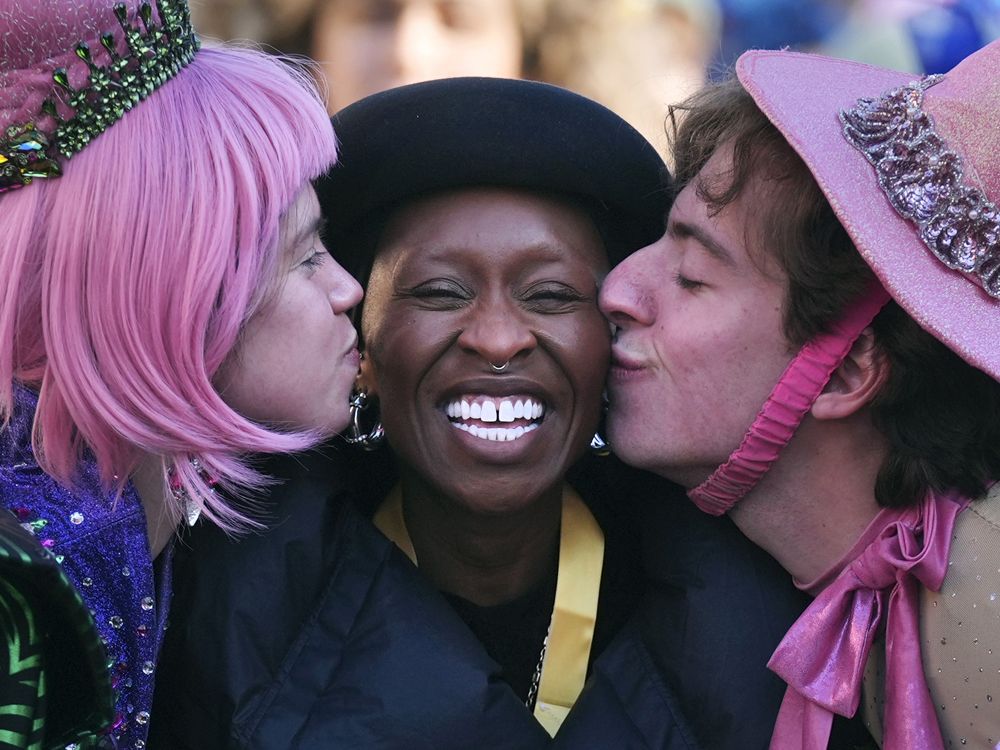 ’Wicked’ star Cynthia Erivo feted as Harvard’s Hasty Pudding Woman of Year