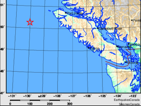 Earthquakes Canada